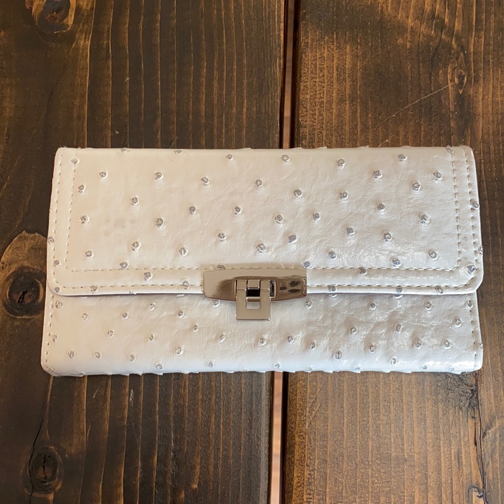 White wallet